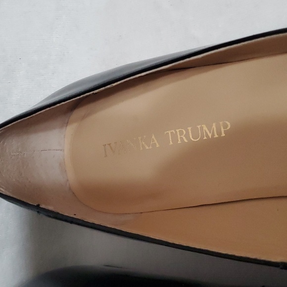 IVANKA TRUMP Pointed toe flat shoes 7 black - Picture 5 of 5